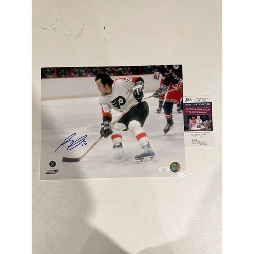 Reggie Leach signed autographed Philadelphia Flyers 11x14 Photo JSA